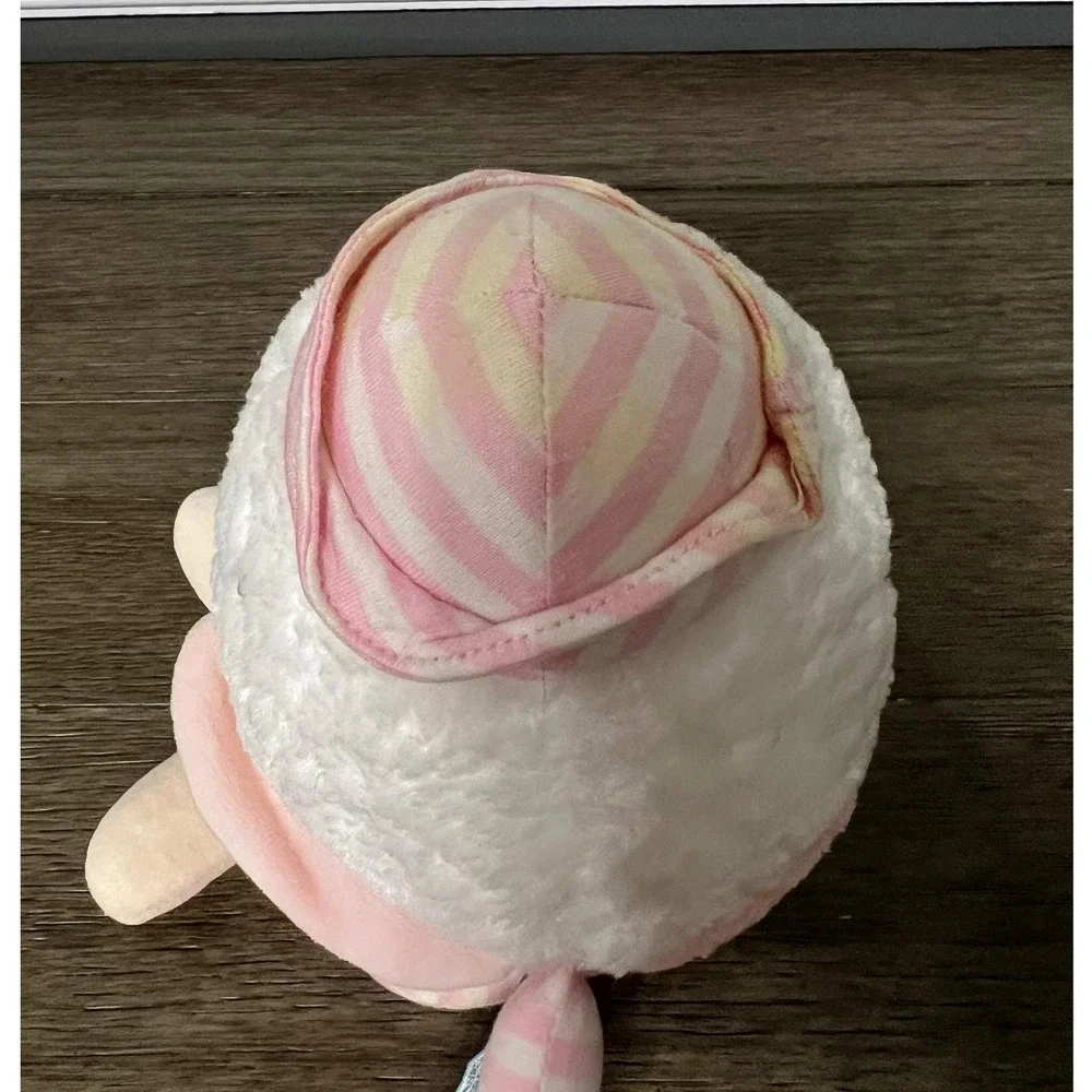 Madame Alexander Pink Humpty Dumpty Plush Doll Lovey Rattle‎